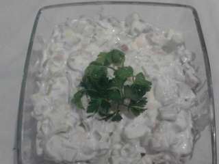 Praziluk salata sa šunkom