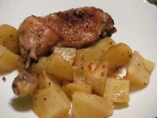 Piletina sa krompirom iz rerne