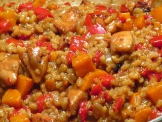 Rižoto sa piletinom i paprikom